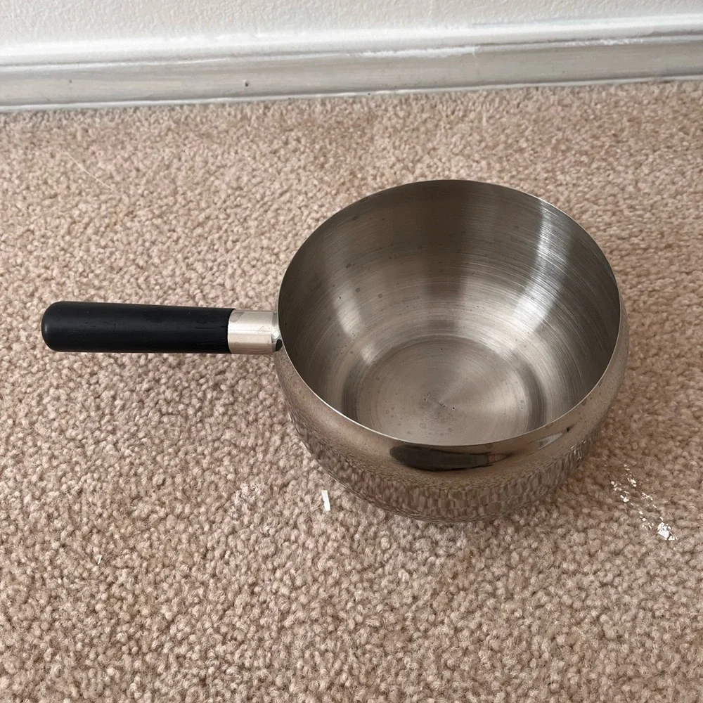 12 PIECE VINTAGE STAINLESS STEEL FONDUE SET